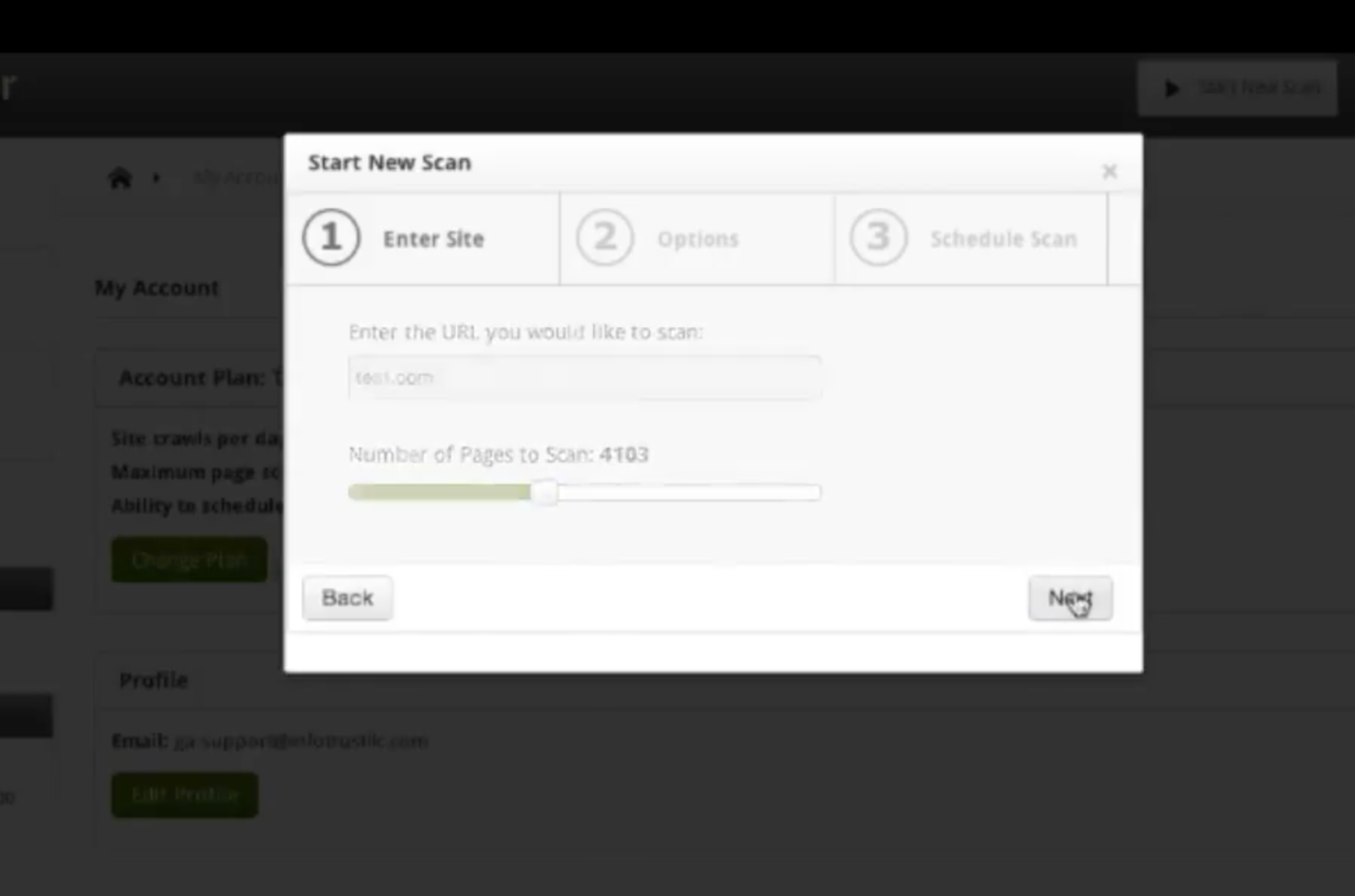 Tag Inspector - How to Scan Specific Pages of your Website